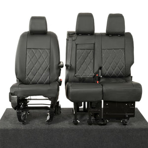 Toyota ProAce Van 2016-2022 Leatherette Seat Covers - Front Split Base Passenger Seat