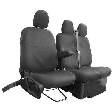 Ford Transit MK9 Van 2019+ Tailored  Seat Cover - Three Front Seats