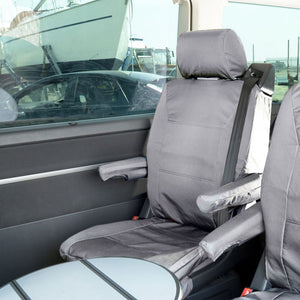 Volkswagen T5 Caravelle 2009-2015 Tailored  Seat Covers - Second Row One Single Seats Right Side