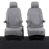 Volkswagen Transporter T5 Kombi Van 2011-2015 Tailored  Seat Covers - Two Single Front Captain Seats