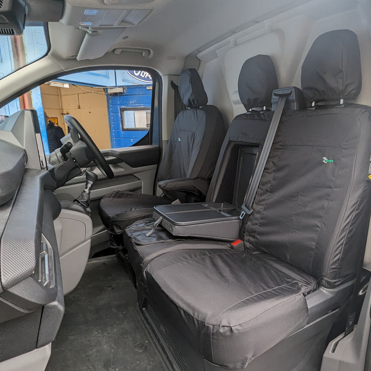 Ford Transit Custom Van 2024 Tailored Seat Cover Double Front Passenger Seat from 82.80 Custom Made