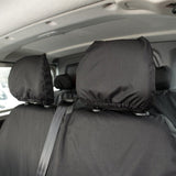 Vauxhall Vivaro Crew Cab Van 2014-2019 Tailored  Seat Covers - Three Rear Seats  With Armrests