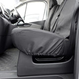 Nissan Interstar Van 2022+ Tailored Seat Covers - Three Front Seats No Folding Middle Seat