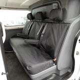 Nissan NV300 Crew Cab Van 2016-2022 Tailored  Seat Covers - Three Rear Seats  With Armrests