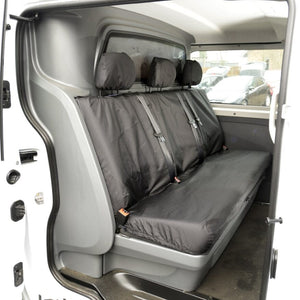 Vauxhall Vivaro Crew Cab Van 2014-2019 Tailored  Seat Covers - Three Rear Seats  With Armrests