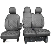 Nissan NV300 2016-2022 Leatherette Seat Covers - Front