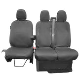 Ford Transit Custom Van 2024+ Tailored  Seat Cover - Three Front Seats
