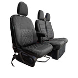Ford Transit Custom 2024+ Leatherette Seat Covers - Three Front Seats