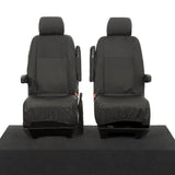 Volkswagen Transporter T6 Kombi Van 2015-2019 Tailored  Seat Covers - Two Single Front Captain Seats