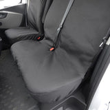 Nissan NV400 Van 2011-2022 Tailored Seat Covers - Three Front Seats No Folding Middle Seat