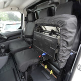 Fiat Scudo Van  2022+ Tailored  Seat Covers - Three Front Seats With Work Tray