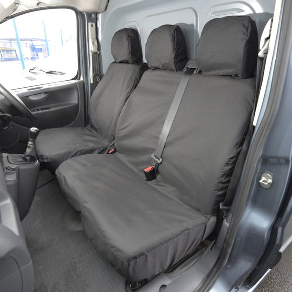 Citroen Dispatch Van  2007-2016 Tailored  Seat Covers - Three Front Seats