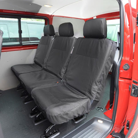 Volkswagen Transporter T5 Kombi Van 2011-2015 Tailored  Seat Covers - Rear Three Single  Seat Second Row