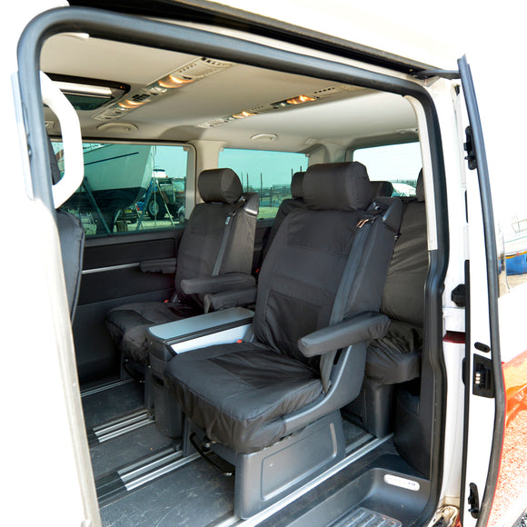 Volkswagen T5 Caravelle 2009-2015 Tailored  Seat Covers - Second Row One Single Seats left Side