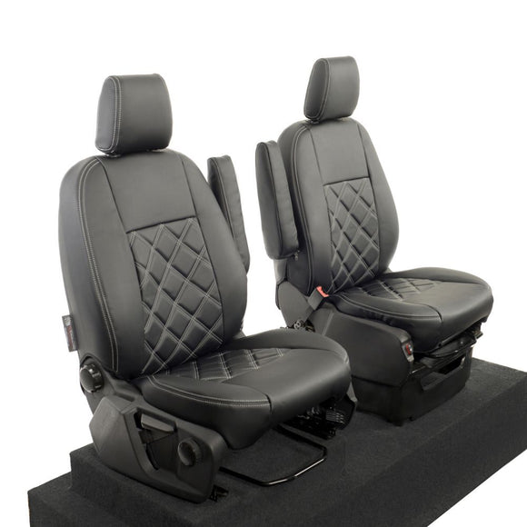 Ford Transit Custom 2013-2024 Leatherette Seat Covers - Front