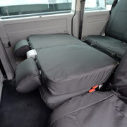 Volkswagen Transporter T5 Shuttle Minibus Van 2004-2015 Tailored  Seat Covers - Rear Twin Seat Second Row