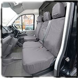 Nissan Interstar Van 2022+ Tailored Seat Covers - Three Front Seats No Folding Middle Seat