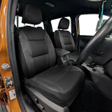 Seat Covers Driver & Passenger Semi-Tailored Leatherette Waterproof & Airbag Compatible