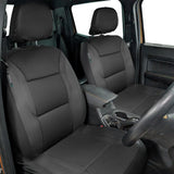 Seat Covers Driver & Passenger Semi-Tailored Leatherette Waterproof & Airbag Compatible