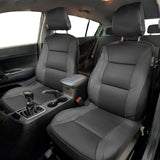 Seat Covers Driver & Passenger Semi-Tailored Leatherette Waterproof & Airbag Compatible