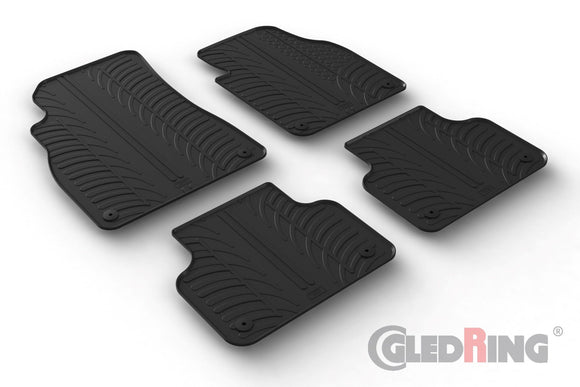 Audi A6 2018+ Moulded Rubber Car Mats