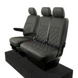 Volkswagen Transporter T6.1 Kombi Van 2019+ Leatherette Seat Covers - Front