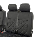 Volkswagen Transporter T6 Kombi Van 2015-2019 Leatherette Seat Covers - Front