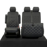 Volkswagen Transporter T6.1 Kombi Van 2019+ Leatherette Seat Covers - Front