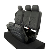 Volkswagen Transporter T5 Kombi Van 2011-2015 Leatherette Seat Covers - Front