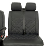 Volkswagen Transporter T6.1 Kombi Van 2019+ Leatherette Seat Covers - Front