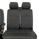 Volkswagen Transporter T6 Kombi Van 2015-2019 Leatherette Seat Covers - Front