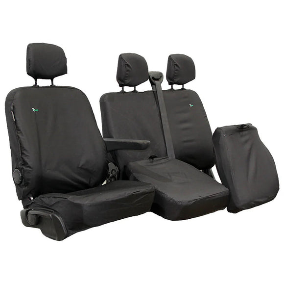 Nissan NV300 Van 2016-2022 Tailored Seat Covers - Three Front Seats With Under Seat Storage