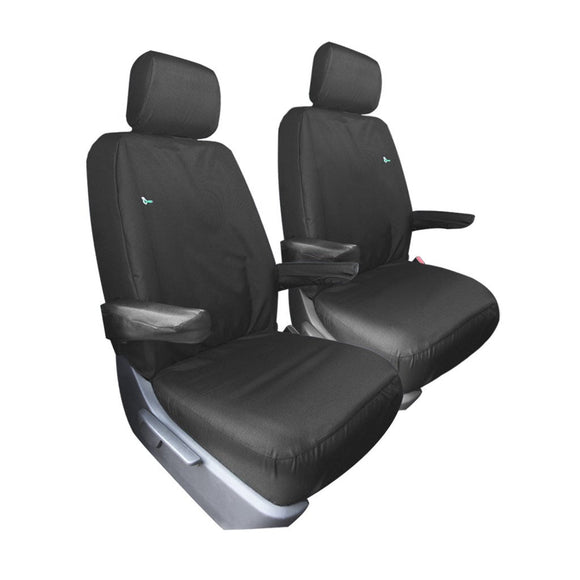 Volkswagen Transporter T6.1 Kombi Van 2019+ Tailored  Seat Covers - Two Single Front Seat