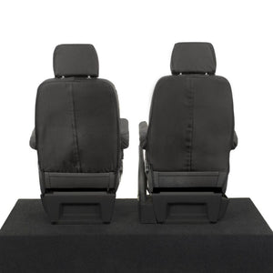 Volkswagen Transporter T5 Shuttle Minibus Van 2004-2015 Tailored  Seat Covers - Two Single Front Captain Seats