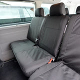 Volkswagen Transporter T6 Kombi Van 2015-2019 Tailored  Seat Covers - Rear Twin Seat Second Row