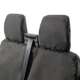 Ford Transit Custom Tourneo 2013-2024 Tailored  Seat Covers - Three Front Seats No Work Tray