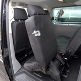 Volkswagen Transporter T5 Shuttle Minibus Van 2004-2015 Tailored  Seat Covers - Rear Three Single  Seat Second Row