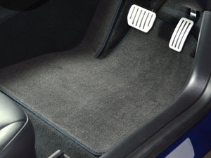 Volvo XC60 2008-2017 Car Mats // Graphite Super, Black Trim, No Heelpad