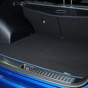 Geely EX5 2025+ Upper Boot Mat // Black Executive, Dark Blue Trim