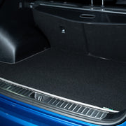 Citroen C4 2011-2020 Boot Mat // Black Motor, White Trim