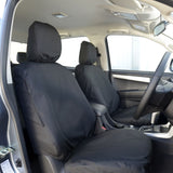 Isuzu D-Max 2021+ Tailored  Seat Covers - Two Front Seats Separate Headrests