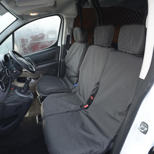 Peugeot Partner Van 2008-2018 Tailored  Seat Covers - Three Front Seats