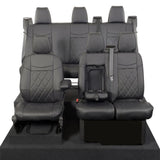 Ford Transit Custom 2013-2024 Leatherette Seat Covers - Front & Rear Bench