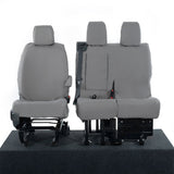 Vauxhall Vivaro Van  2019+ Tailored  Seat Covers - Three Front Seats With Work Tray