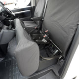 Vauxhall Vivaro Van 2019+ Tailored  Seat Covers - Three Front Seats Single Base Passenger Seat