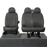 Ford Transit MK7  2007-2014 Leatherette Seat Covers - Front