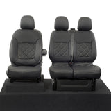 Renault Trafic 2014-2022 Leatherette Seat Covers - Front