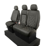 Mercedes Sprinter Van 2006-2018 Leatherette Seat Covers - Front