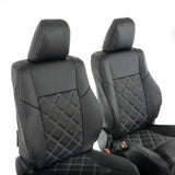 Toyota Hilux Invincible 2016+ Leatherette Seat Covers - Front