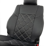 Toyota Hilux Invincible 2016+ Leatherette Seat Covers - Front